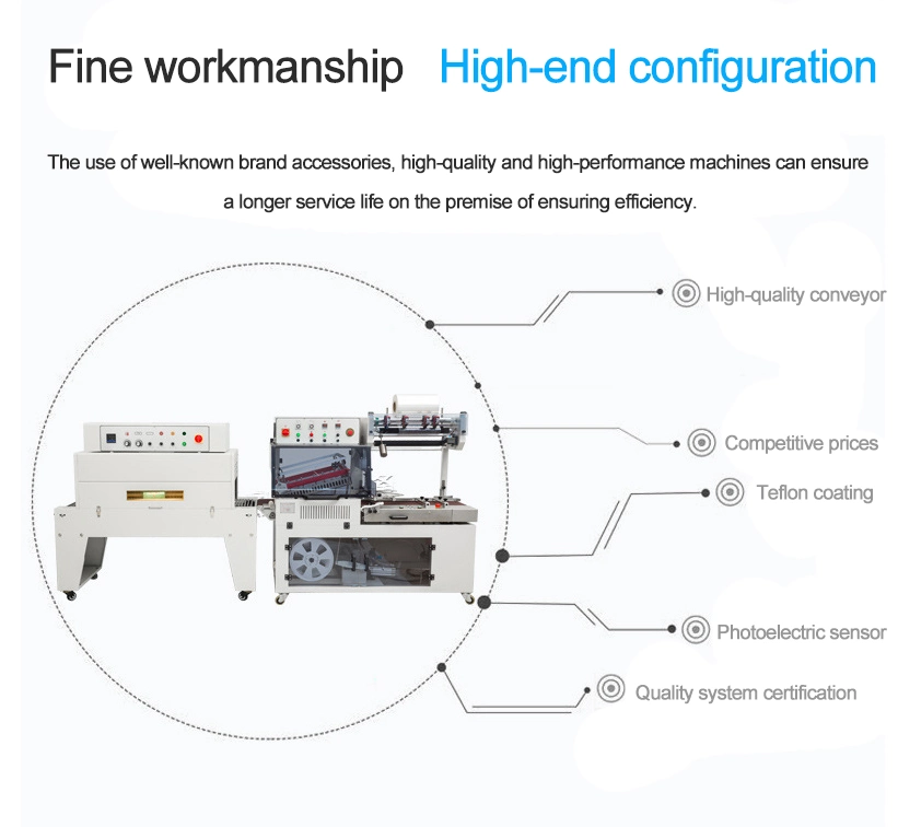 Automatic Egg Tray Wrapping Machine Shrink Packaging Equipment for Dishwashing Liquid Packing